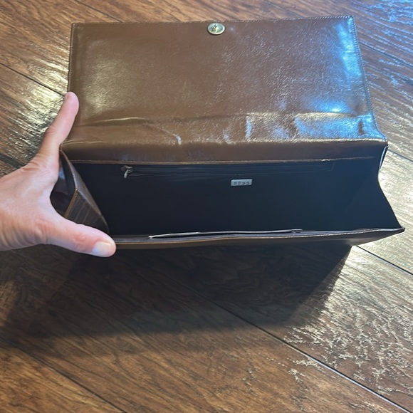 Vintage Genuine snake skin clutch made in Argentina - Picture 6 of 13